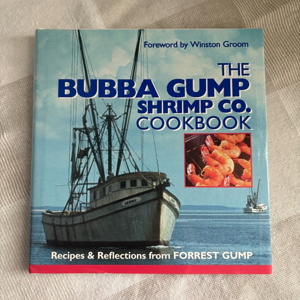 Vintage Bubba Gump Shrimp Co. Cookbook - Recipes & Reflections from Forest Gump
